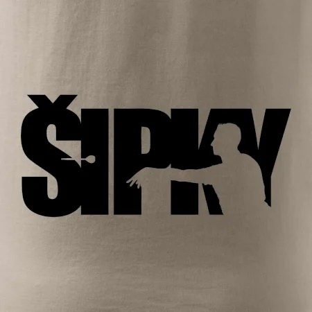 Šípky - nápis so šípkarom