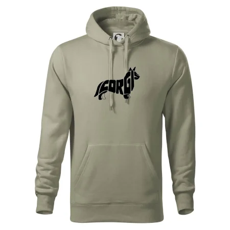 Corgi - nápis v tele