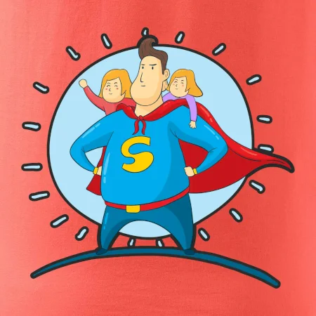 Ocko superman - dievča a dievča