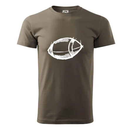 Americký futbal lopta skica