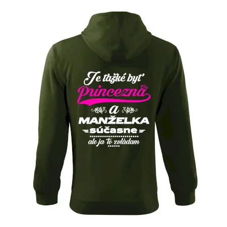 Je ťažké byť princezná manželka