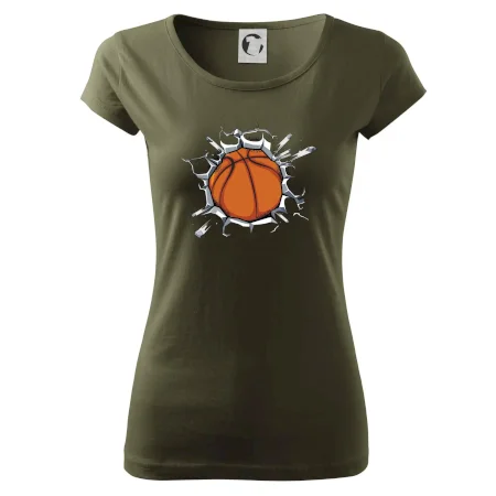 Basketbal lopta v triku