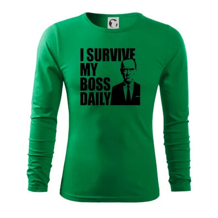 I survive my boss daily