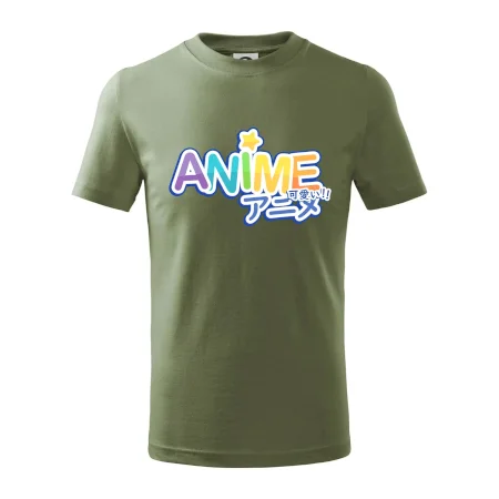 Anime nápis dúhový