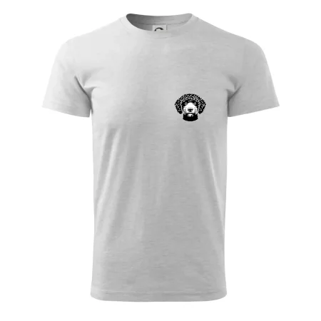 Lagotto romagnolo hlava na prsníku