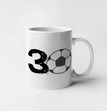 Futbal okrúhle narodeniny 30