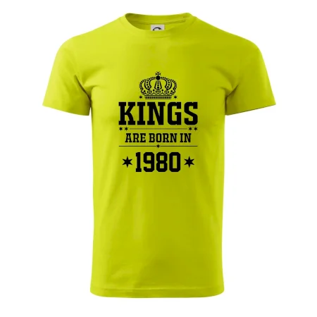 Kings are born in 1980