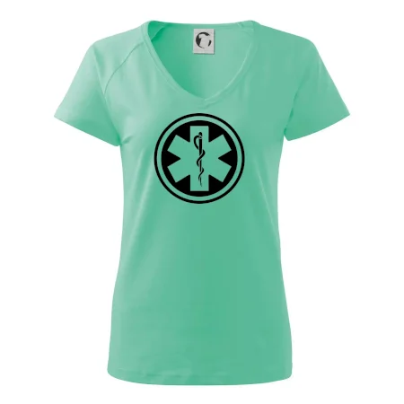 Rescue logo samostatné guľaté