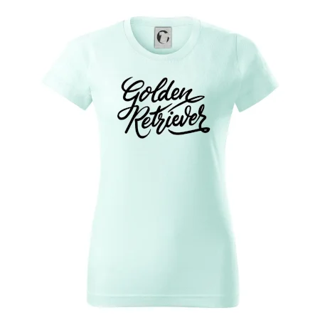 Golden retriever - nápis okrasný