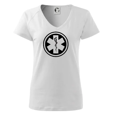 Rescue logo samostatné guľaté