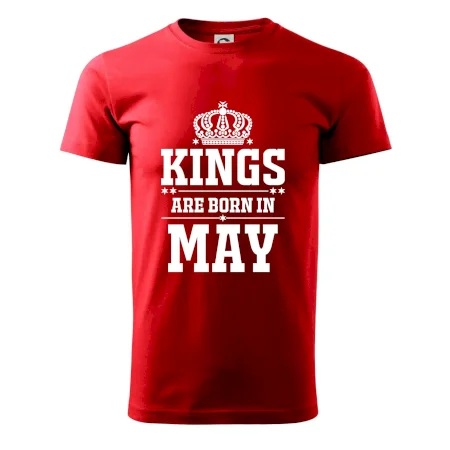 Kings are born in May