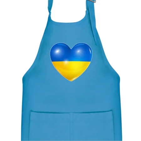 Ukrajina srdce vlajka