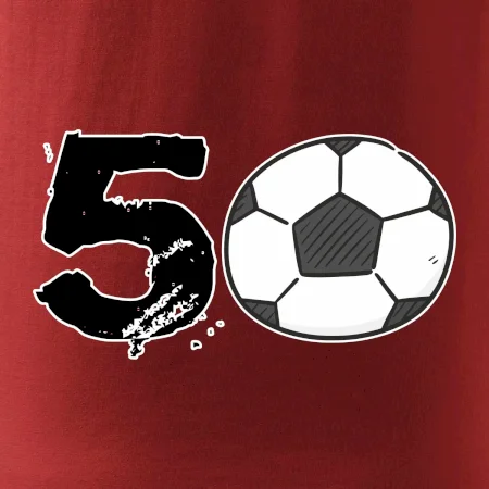 Futbal okrúhle narodeniny 50