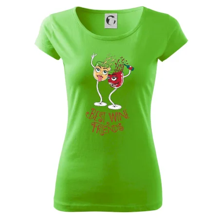 Best wine friends dancing (Pecka design)