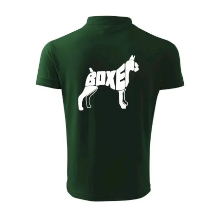 Boxer nápis v tele