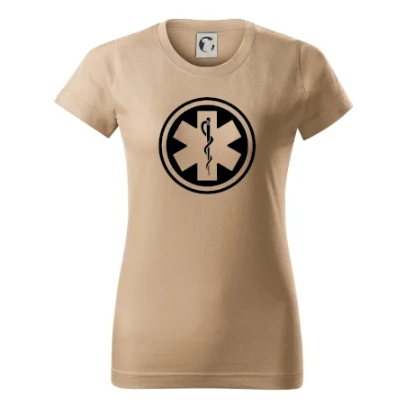 Rescue logo samostatné guľaté