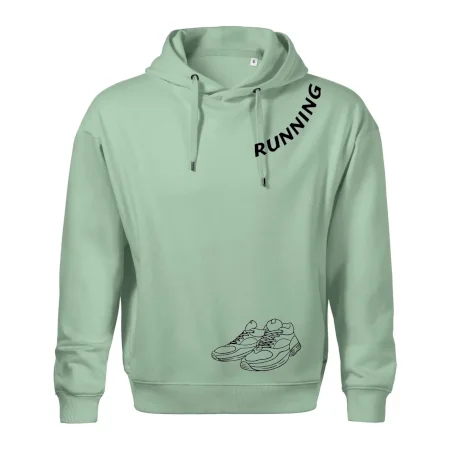 Running nápis šikmo