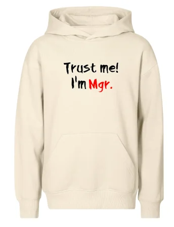 Trust me I´m  Mgr. / Ver mi som Magister.