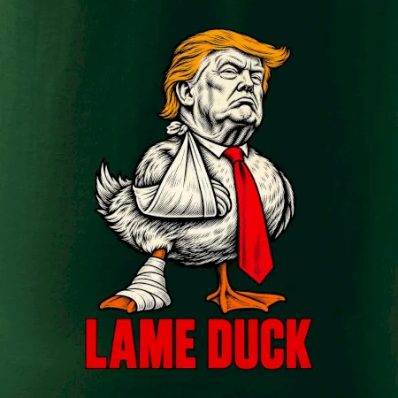 Donald Trump lame duck rytina