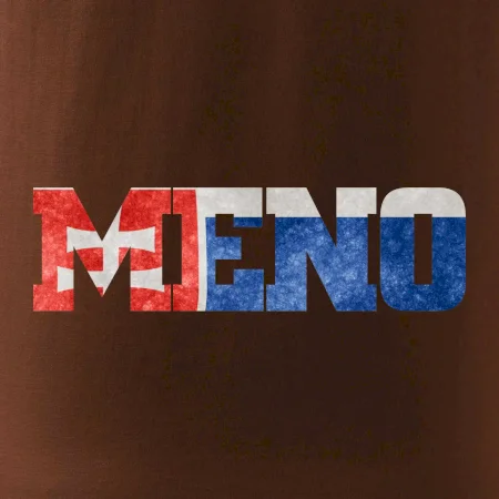 Slovenská vlajka - Váš nápis