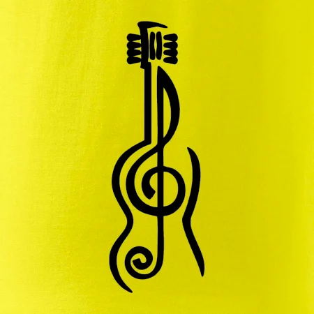 Husľový kľúč gitara