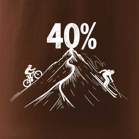 Narodeniny cyklista a lyžiar 40