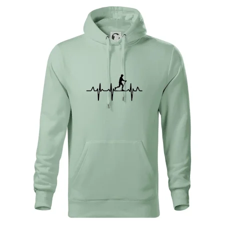 EKG nordic walking muž