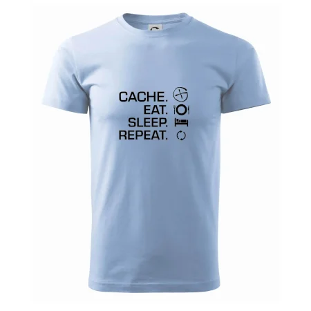 Eat sleep repeat Cache