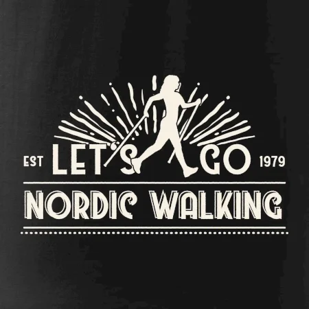 Let's go nordic walking - vintage
