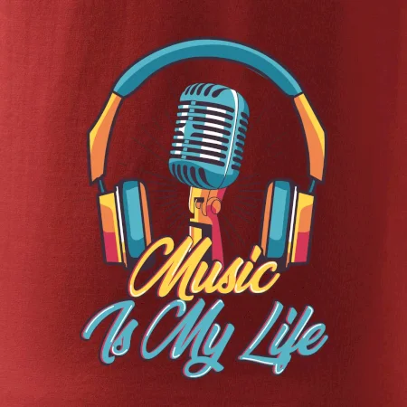 Music is my life slúchadlá