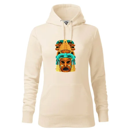 Mayová maska s pyramídou