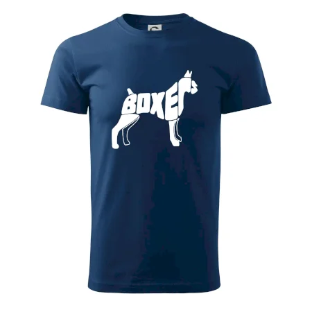 Boxer nápis v tele