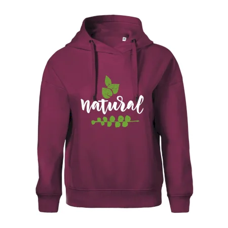 Natural - nápis v listoch