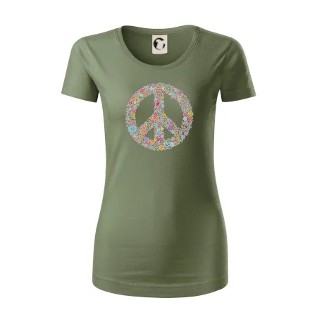 Peace symbol lístočky