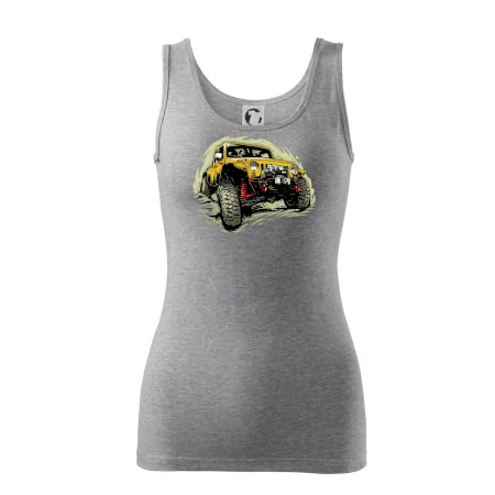 Žltý offroad s navijakom