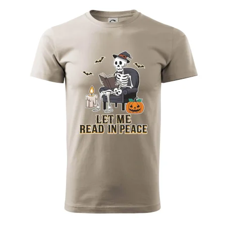 Let me read in peace