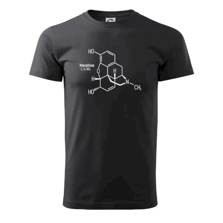 Molekulárna štruktúra Morfín