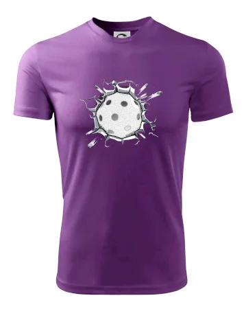 Florbal lopta v triku