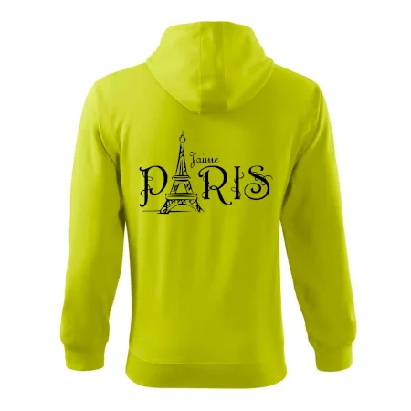 Paris nápis Eiffelovka rovný