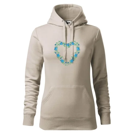Modré tulipánové srdiečko (Pecka design)