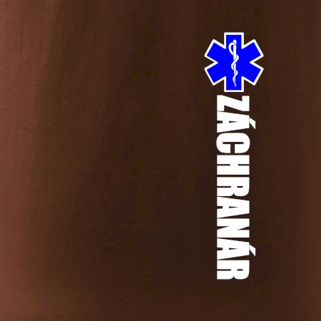 Nápis Záchranár + hviezda