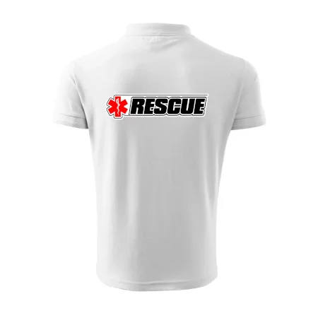Záchranár rescue kríž červený