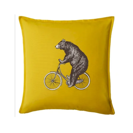 Medveď na bicykli