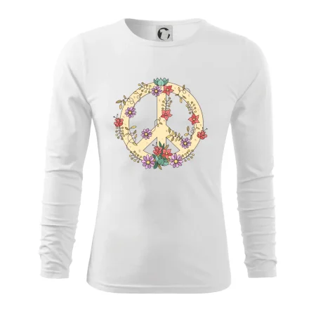 Peace symbol pieskový
