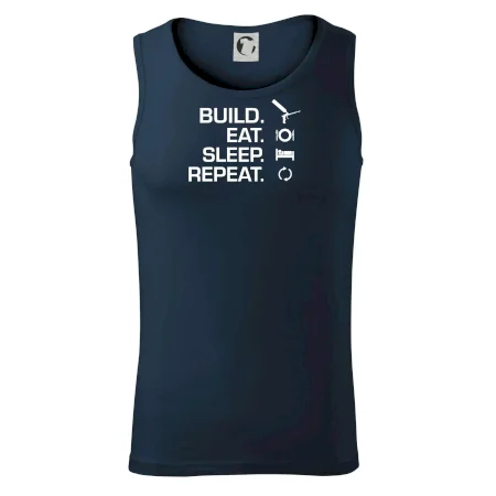Build eat sleep repeat - montážna pena