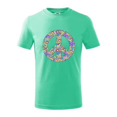 Peace symbol mandela