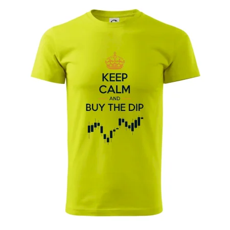 Keep Calm and Buy the Dip - koruna a graf