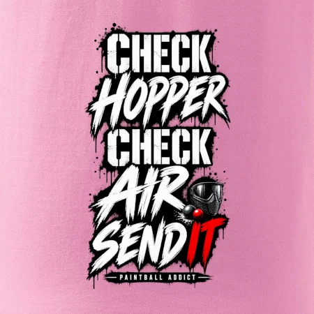 Kontrola zásobníka – Check Hopper Air paintball