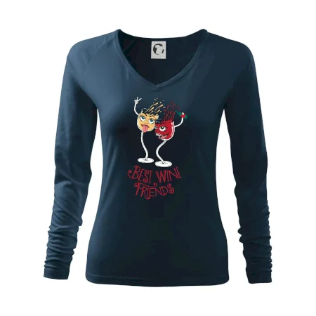 Best wine friends dancing (Pecka design)