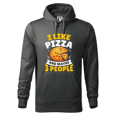 I like pizza and maybe 3 people